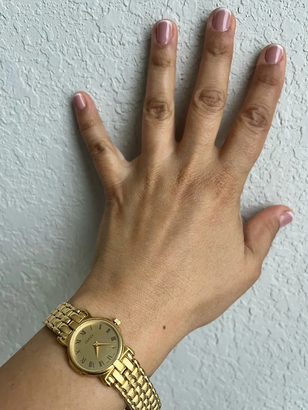 Gucci 3400L 18K Gold Plated Women's Watch.